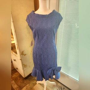 Sara Campbell Blue Dress size 6